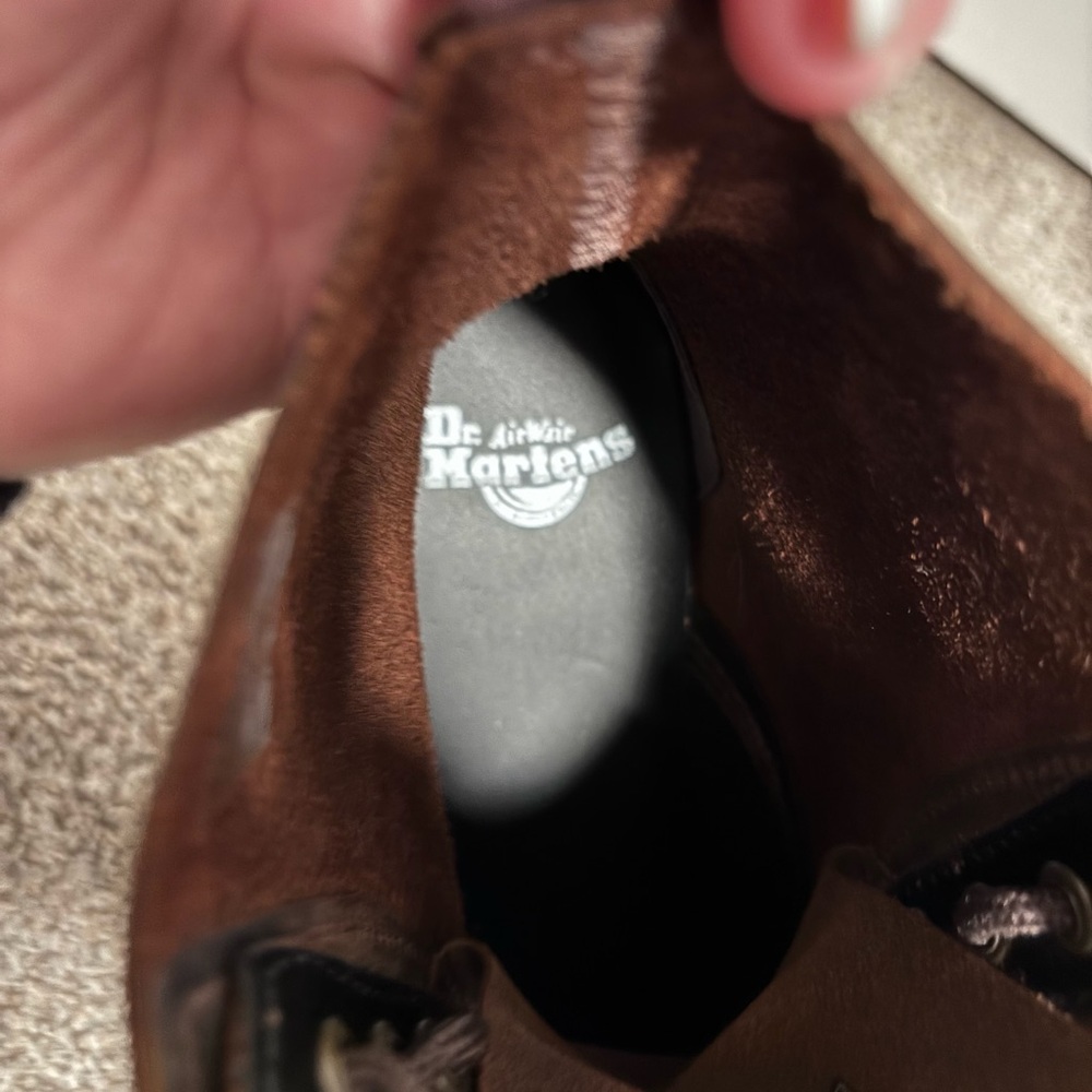 Dr. Martens Jayden Platform Brown Leather Women's size 39/8 - Picture 6 of 9